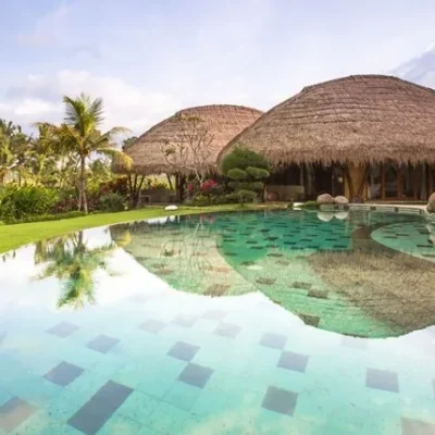 0 – Villa Omah Padi Open-plan living pavilion with tropical garden at Villa Omah Padi, Ubud
