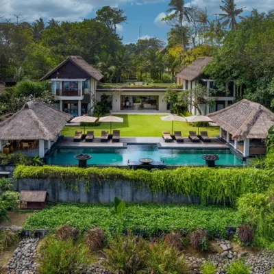 002 Seseh Beach Villa I – Aerial shot Seseh Beach Villa Estate - Villa Gallery