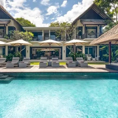 004 Seseh Beach Villa II – villa facade and pool copy bali villa