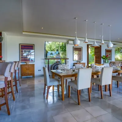006 Seseh Beach Villa I – Formal dining area Seseh Beach Villa One - Villa Gallery