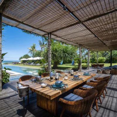 008 Noku Beach House – Alfresco dining Villa Noku Beach House - Villa Gallery