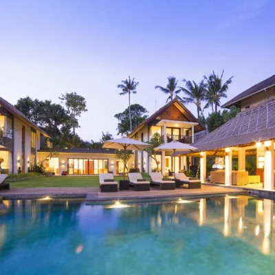 010 Seseh Beach Villa I – The villa and pool Seseh Beach Villa Estate - Villa Gallery