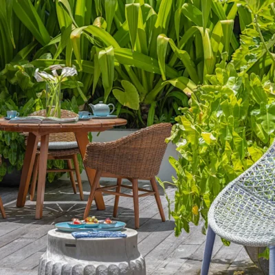 013 Noku Beach House – Quiet afternoon tea Villa Noku Beach House - Villa Gallery