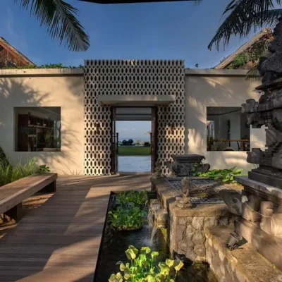 013 Seseh Beach Villa II – View through connecting door to Seseh I Seseh Beach Villa Two - Villa Gallery