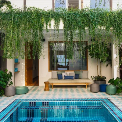 014 Noku Beach House – Villa and the pool feature Villa Noku Beach House - Villa Gallery