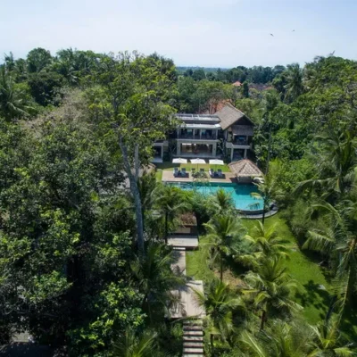015 Seseh Beach Villa II – The villa and gardens from above Seseh Beach Villa Two - Villa Gallery