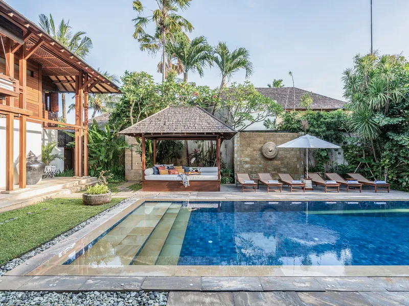 028 Villa Windu Sari – view of bale and pool from living area Villa Windu Sari - Villa Gallery