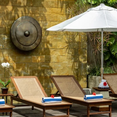 037 Villa Windu Sari – Relaxing sunloungers by the pool Villa Windu Sari - Villa Gallery
