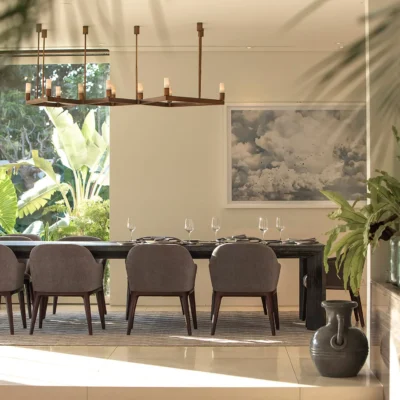 039 Noku Beach House – Modern dining area Villa Noku Beach House - Villa Gallery