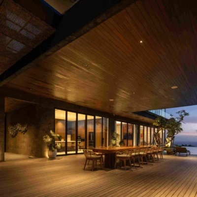 09 Villa BIE – Outdoor dining area by the pool_11zon Villa Bie - Villa Gallery