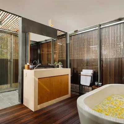 10 Villa Svarga -Spacious master bedroom west ensuite bathroom_11zon Bali Villa