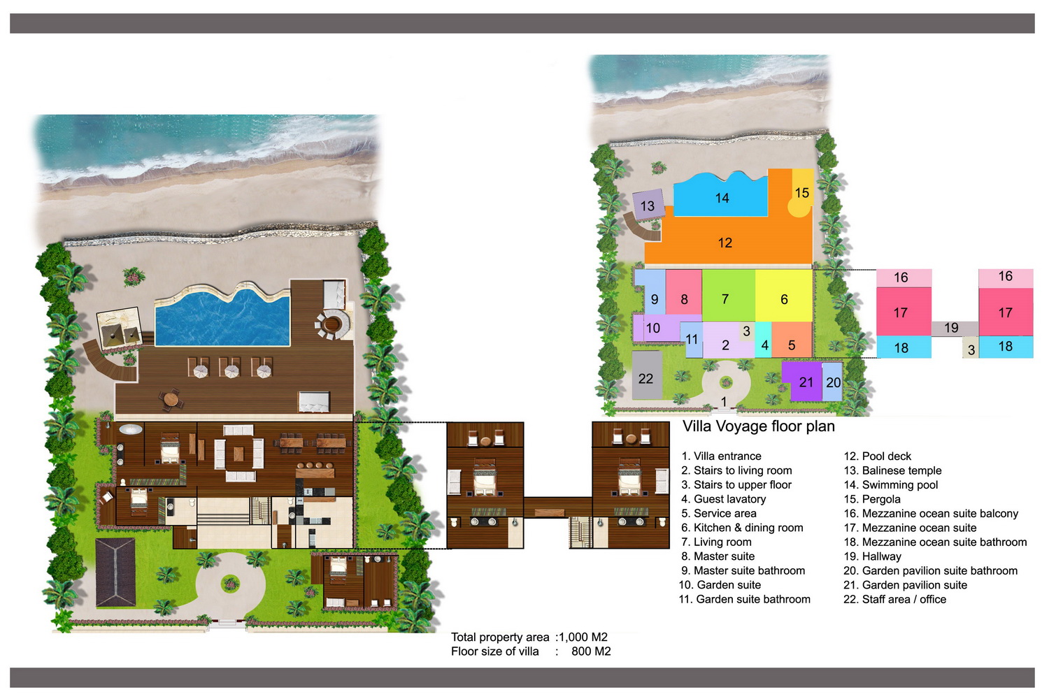 Villa Voyage - Floor Plan