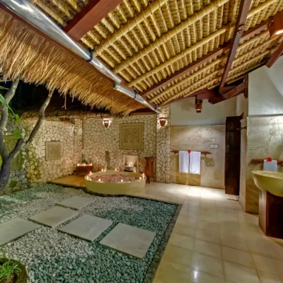 11. Villa Sungai Tinggi – Master bathroom at night_11zon Villa Sungai Tinggi - Villa Gallery