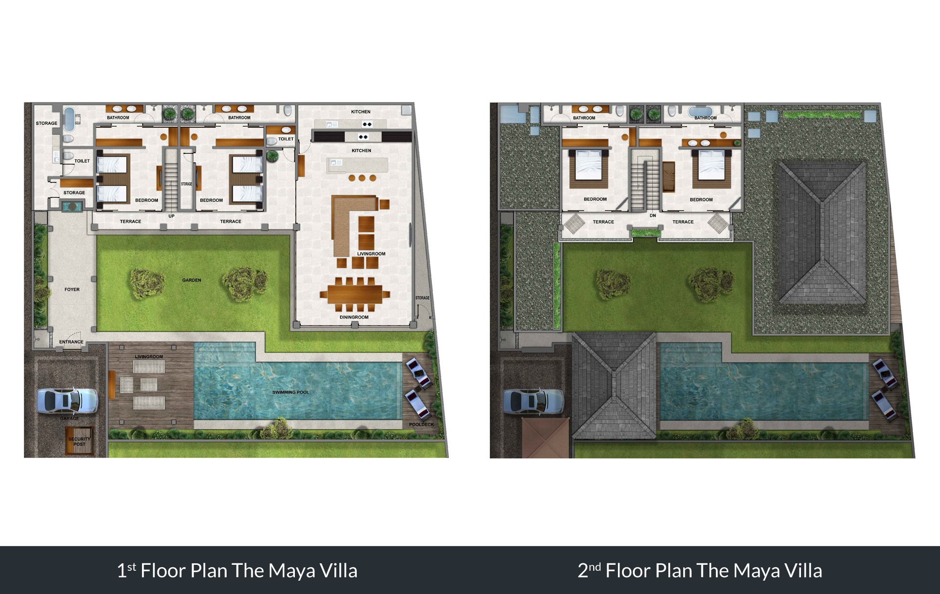 Villa Maya - Floor Plan
