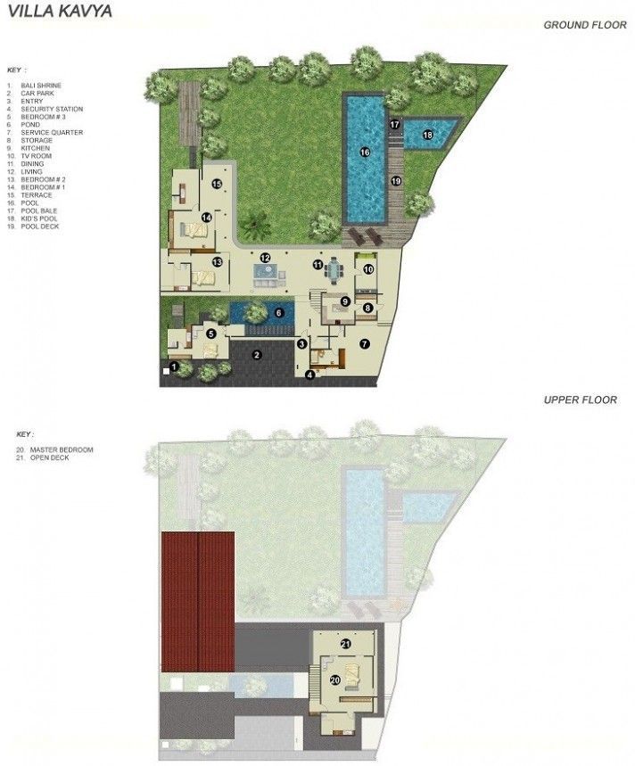 Villa Kavya - Floor Plan