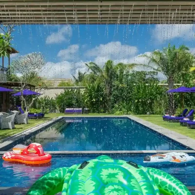 14-Sayang dAmour – Plenty of childrens pool toys Villa Sayang D’amour - Villa Gallery