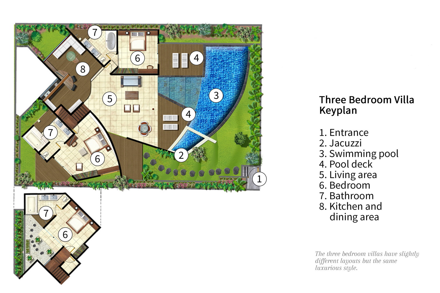 The Layar Villa Twenty - Floor Plan