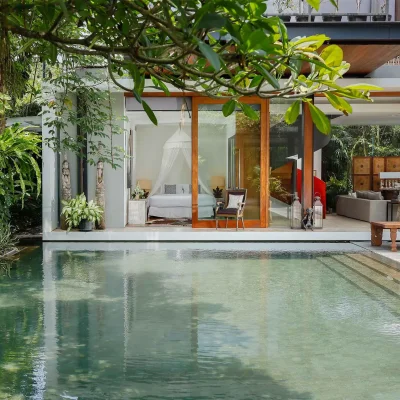 21 Villa Svarga – Calming guest bedroom west by the pool_11zon Bali Villa