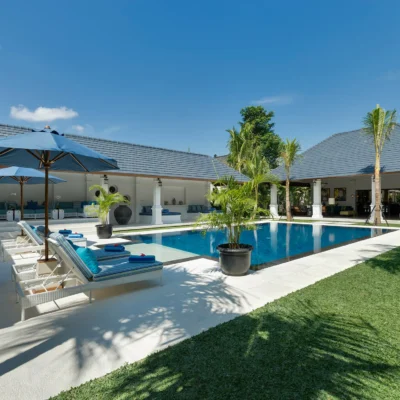 22. Villa Windu Asri – Lawn and pool Villa Windu Asri - Villa Gallery