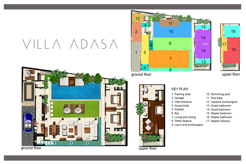 Villa Adasa - Floor Plan
