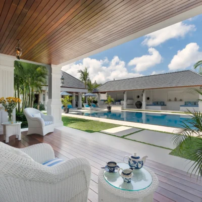 23. Villa Windu Asri – Poolside tea Villa Windu Asri - Villa Gallery