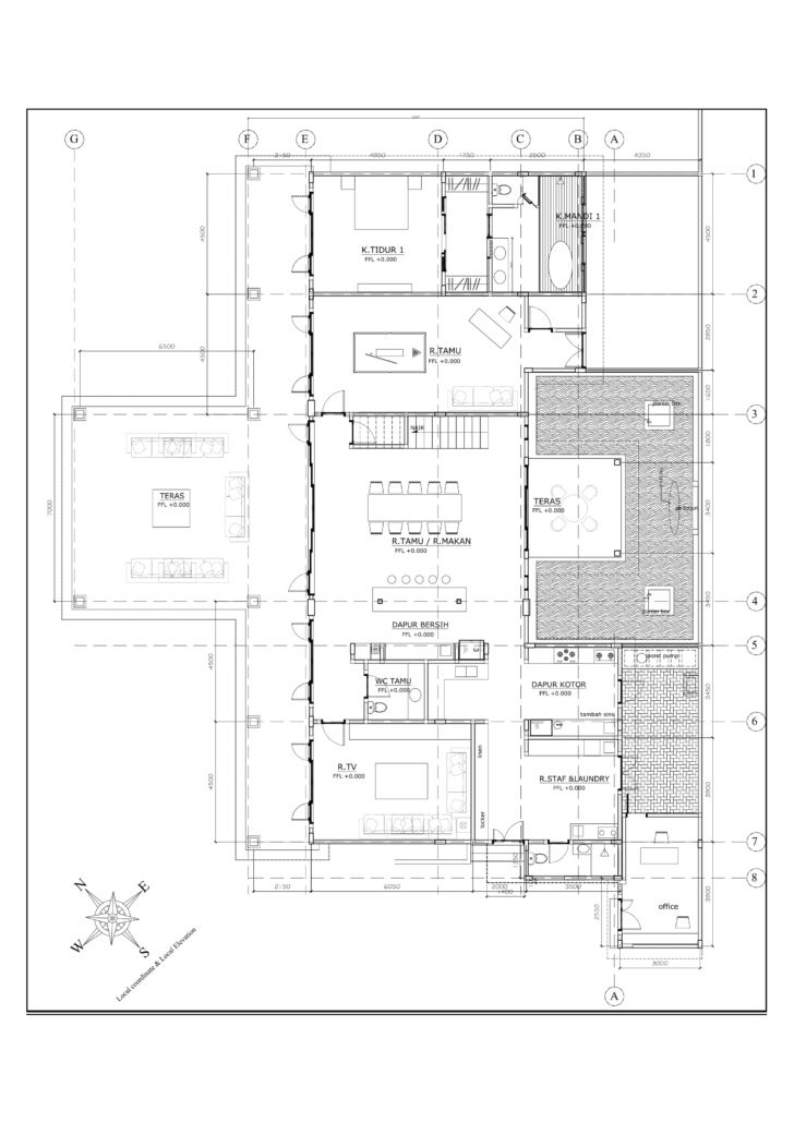 Villa Marang - Floor Plan