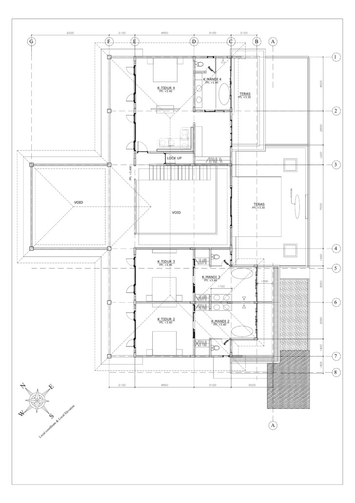 Villa Marang - Floor Plan