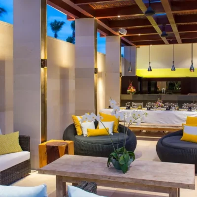 24. Villa Lilibel – Outdoor living area at night Villa Lilibel - Villa Gallery