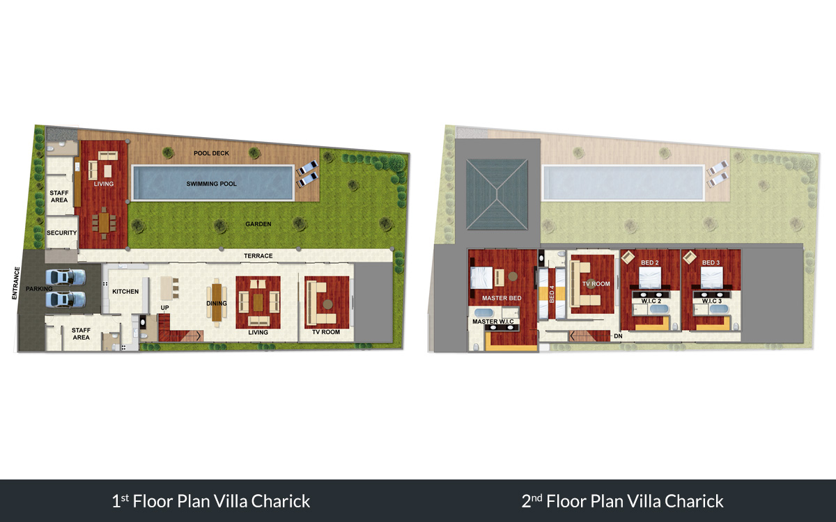 Villa Charick - Floor Plan