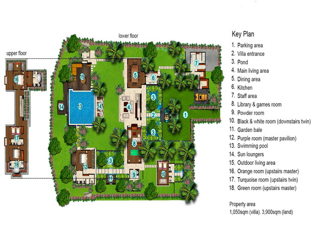 Villa Bendega Complex - Floor Plan