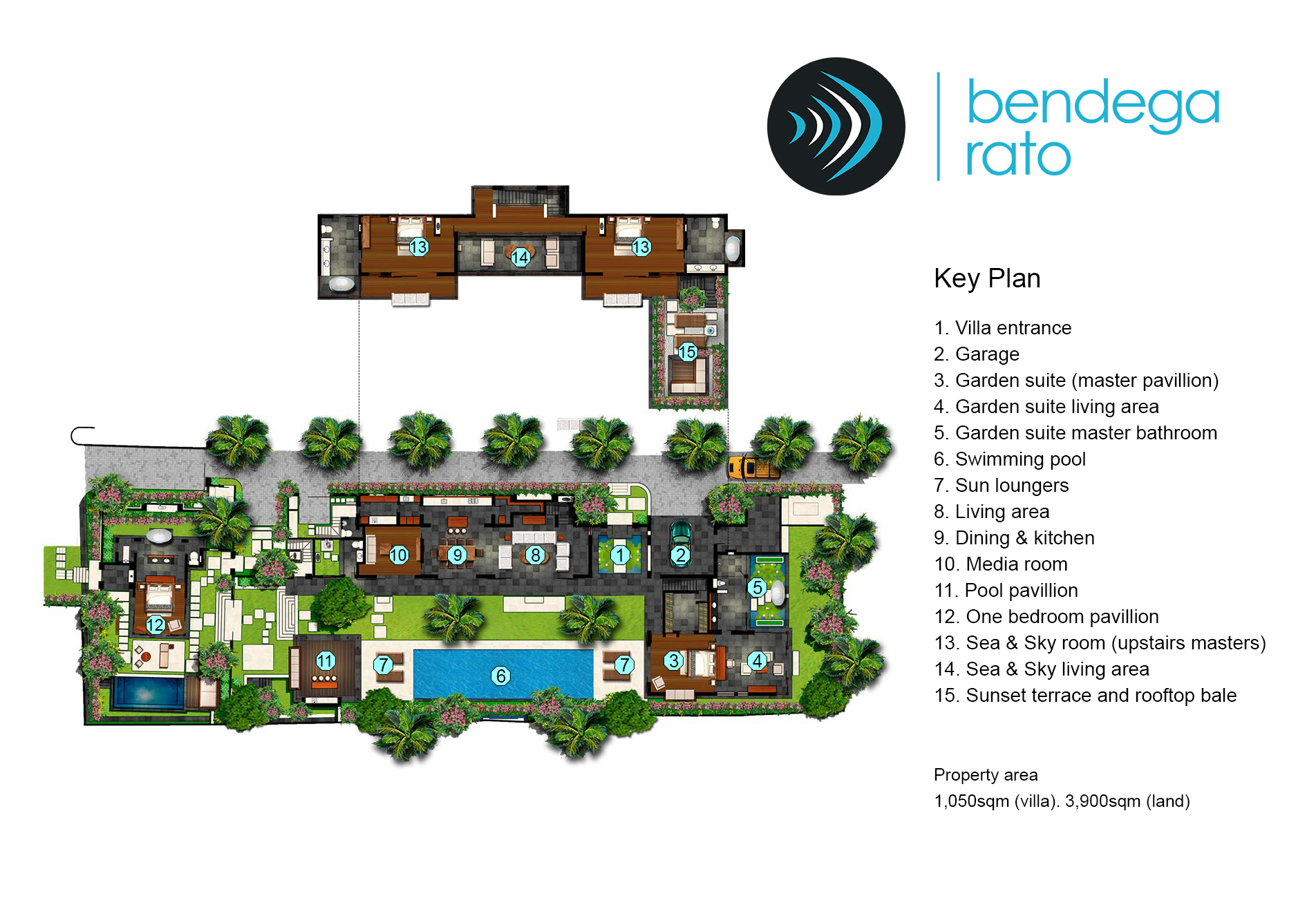 Villa Bendega Rato - Floor Plan