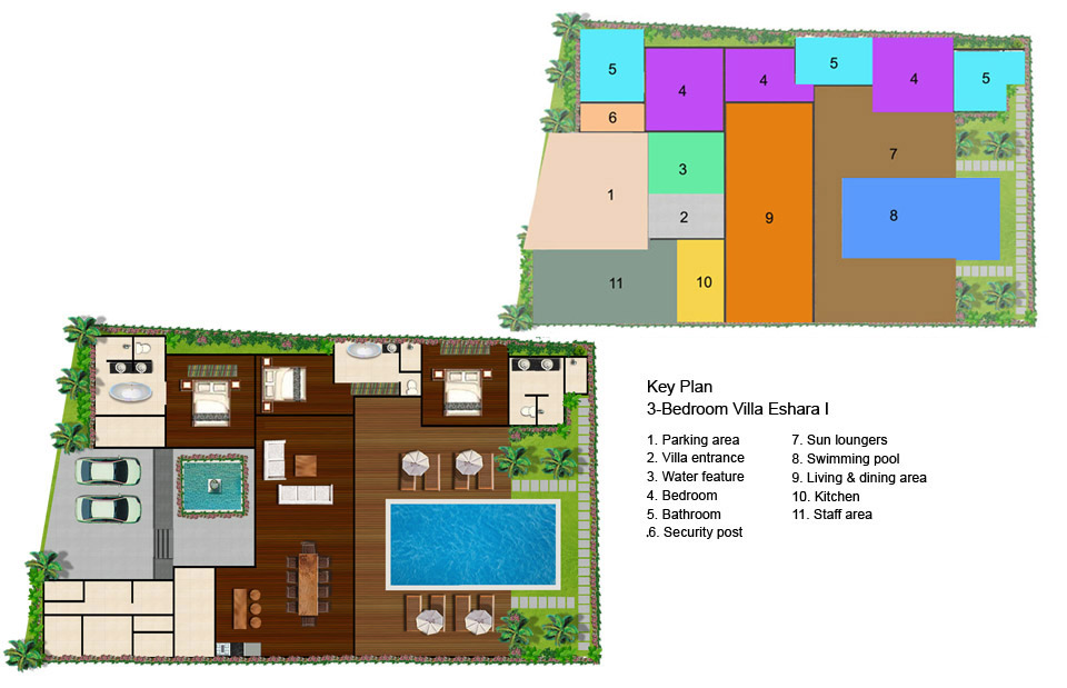 Villa Eshara One - Floor Plan