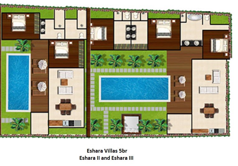 Villa Eshara Lima - Floor Plan