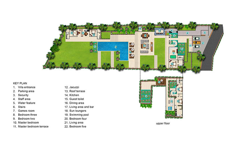 Villa Iman - Floor Plan