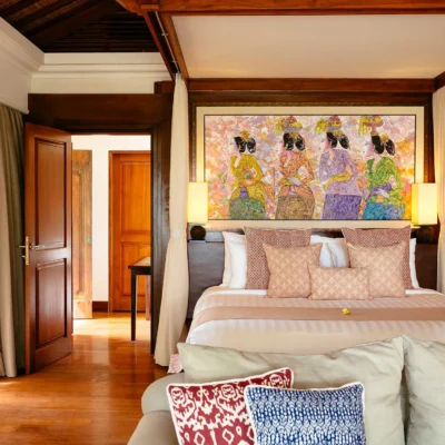 3. Villa Semarapura – Master bedroom sofa Villa Semarapura - Villa Gallery