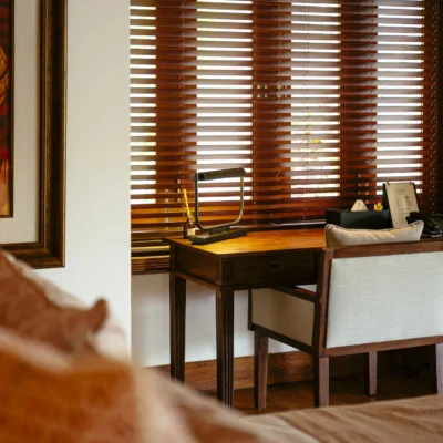 3. Villa Semarapura – Master bedroom writing desk Villa Semarapura - Villa Gallery