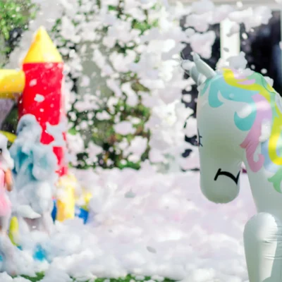 30. Garden – bouncy castle, foam and unicorn_6_11zon Villa Kasianda House - Villa Gallery