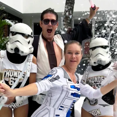 31. Garden – Star Wars foam party_5_11zon Villa Kasianda House - Villa Gallery