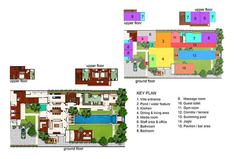 Villa Lilibel - Floor Plan