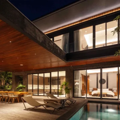 32 Villa BIE – Airy outdoor dining by the pool deck_11zon Villa Bie - Villa Gallery
