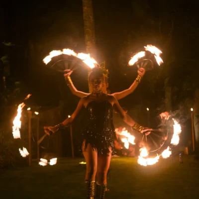 34. Fire Dancers at an Event_2_11zon Villa Kasianda House - Villa Gallery