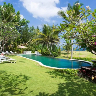 35. Villa Sungai Tinggi – Pool and lawn_11zon Villa Sungai Tinggi - Villa Gallery