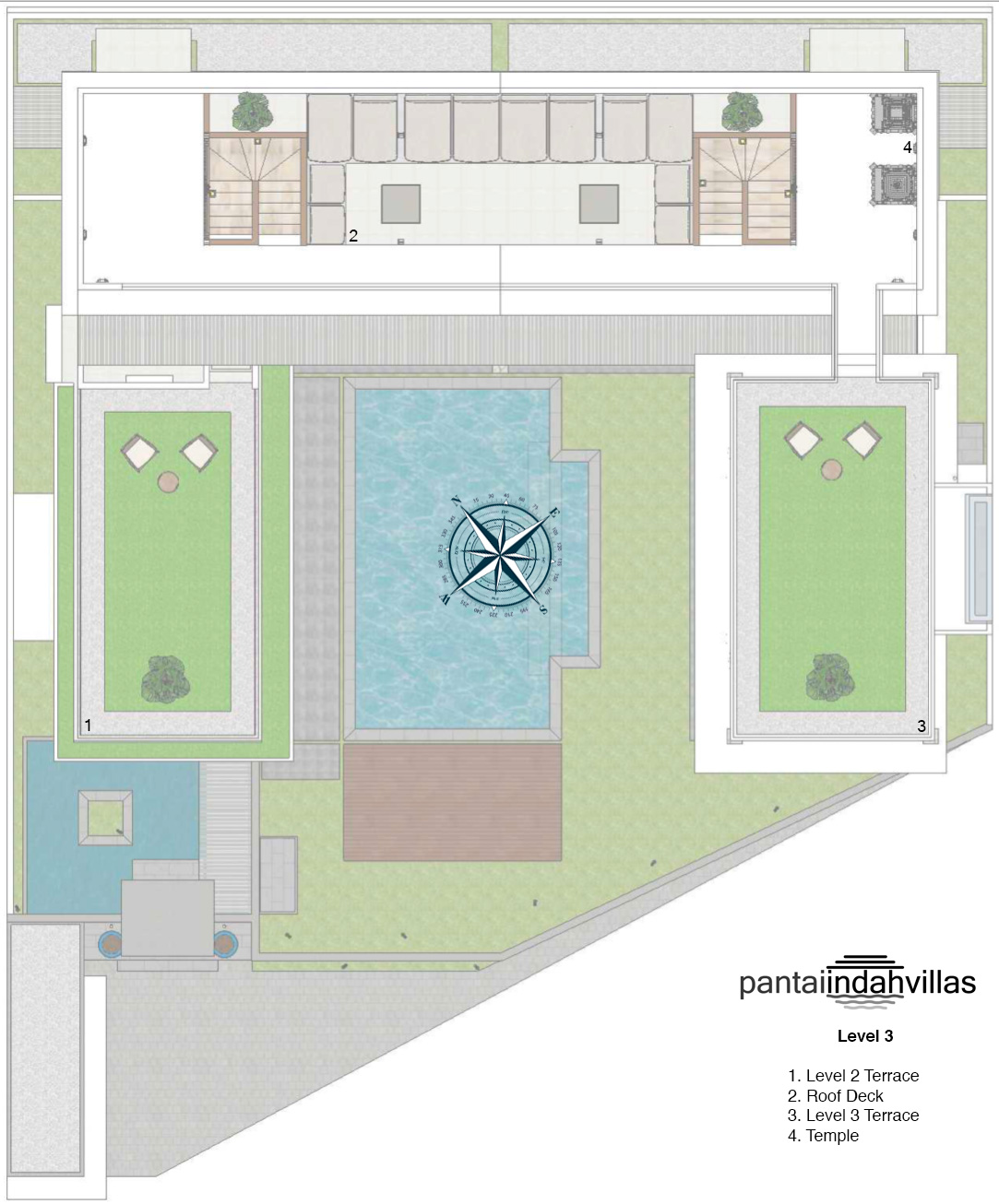 Villa Pantai Indah - Floor Plan