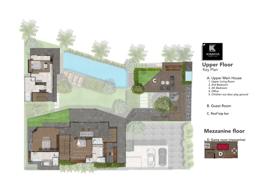 Villa Kimaya - Floor Plan