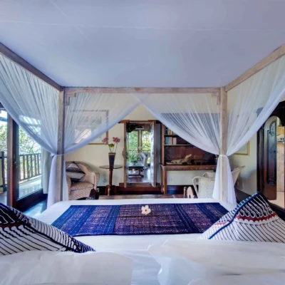 39. Villa Sungai Tinggi – Upstairs guest bedroom_11zon Villa Sungai Tinggi - Villa Gallery