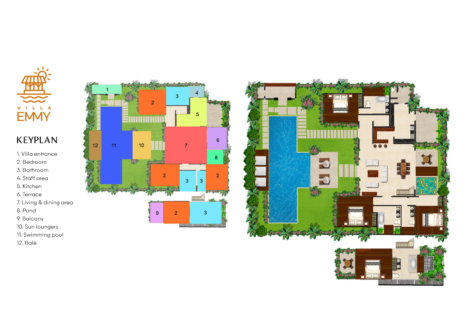 Villa Emmy - Floor Plan