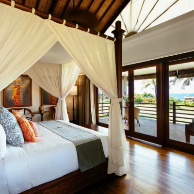 3c. Villa Semarapura – Bedroom three with balcony Villa Semarapura - Villa Gallery