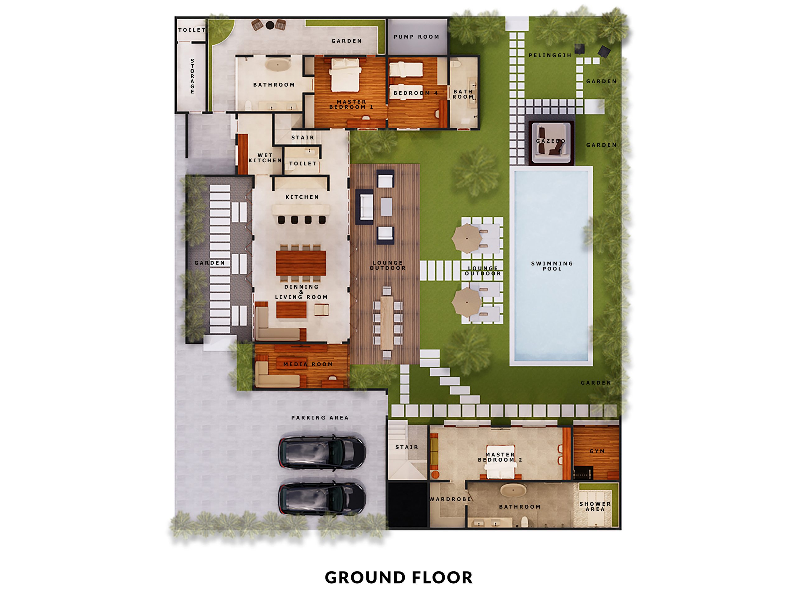 Villa Josuloma - Floor Plan