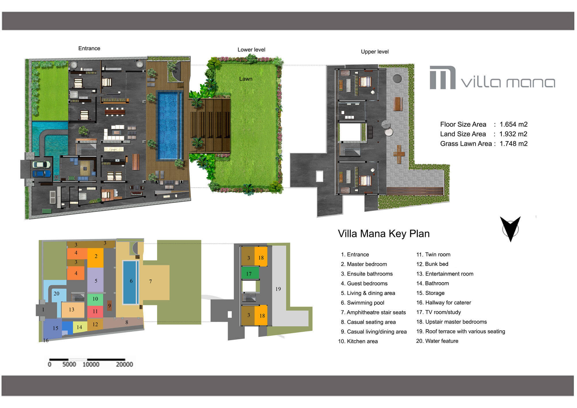 Villa Mana - Floor Plan