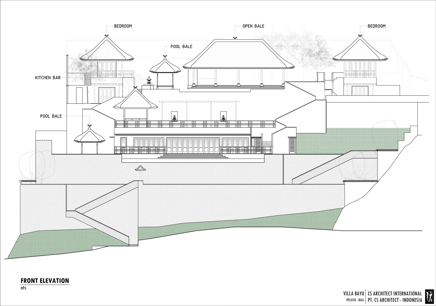 Villa Bayu Estate - Floor Plan